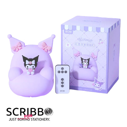 SANRIO Emie Kuromi Silicone Sofa Pats Night Light