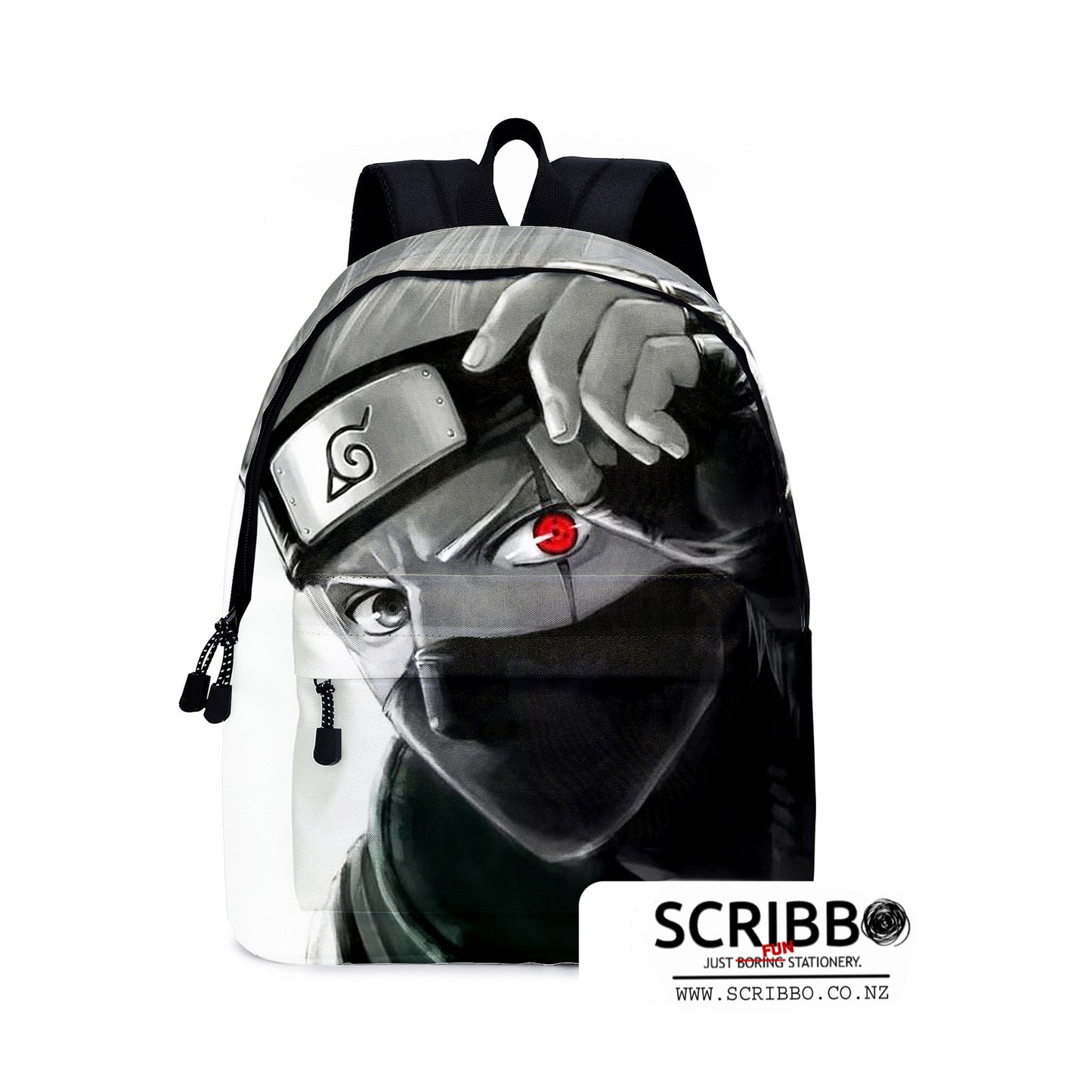 Naruto Kakashi School Bag - 16in