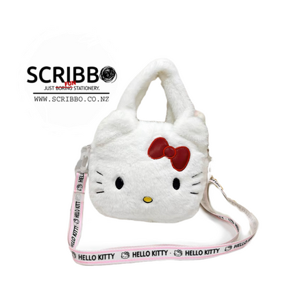 Hello Kitty Plush Bag - White