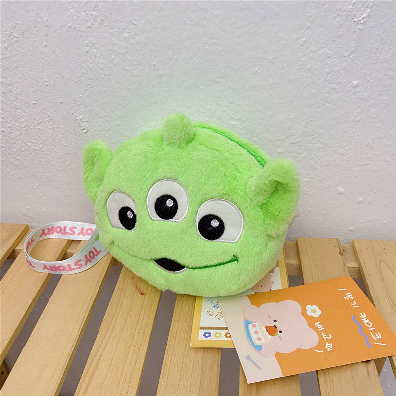 Alien Plush Bag - Green