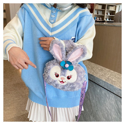 Rabbit Plush Bag - Purple